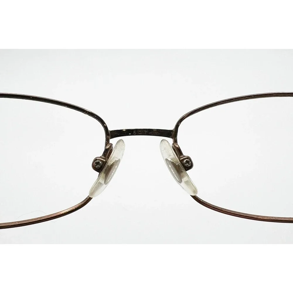 Seiko T189 Eyeglasses Frames Womens Gold Full Rim 51-17-135 15304
